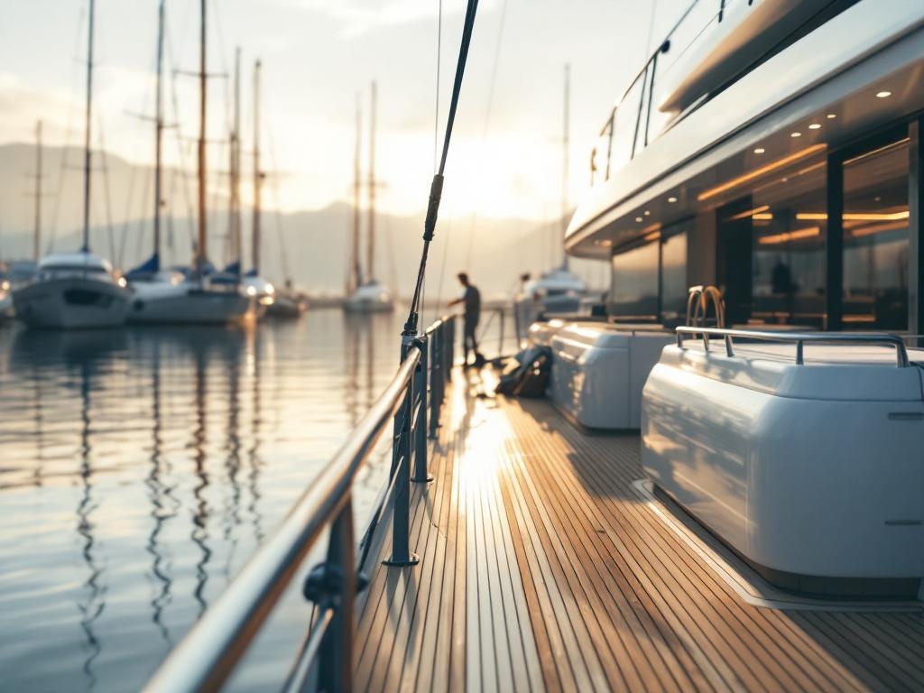 Monthly yacht maintenance program - scheduled cleaning and preventive care in South Florida